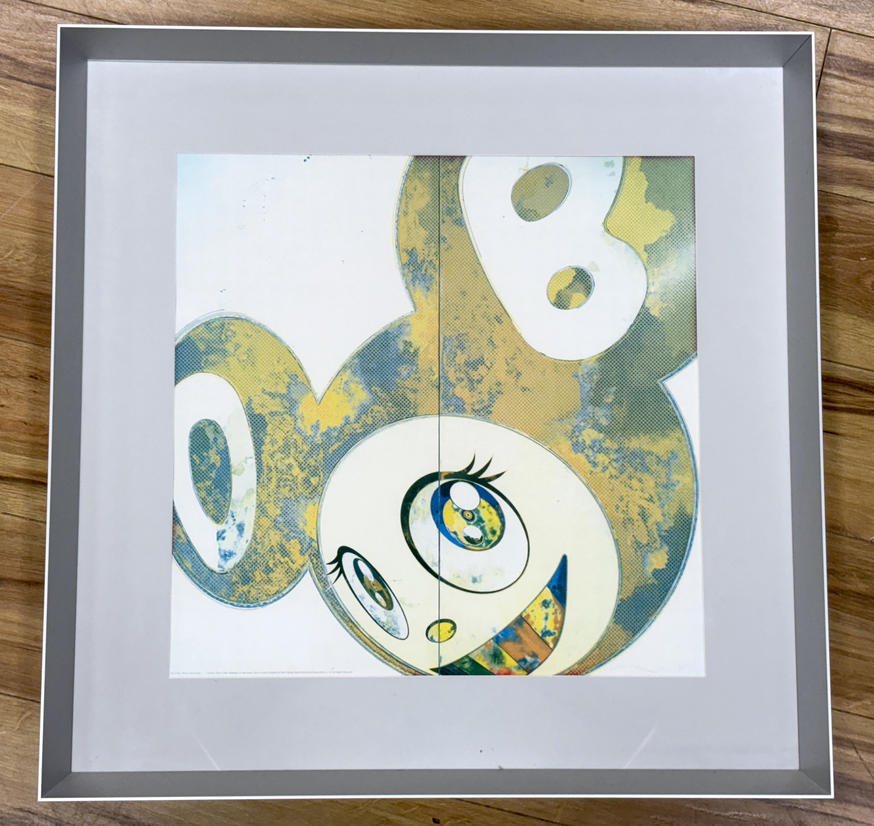 Takashi Murakami (Japanese, b.1962), contemporary offset lithograph in colours, 'And then, when that's done', signed, limited edition 168/300, publ. by Kaikai Kiki Co, 49 x 49cm